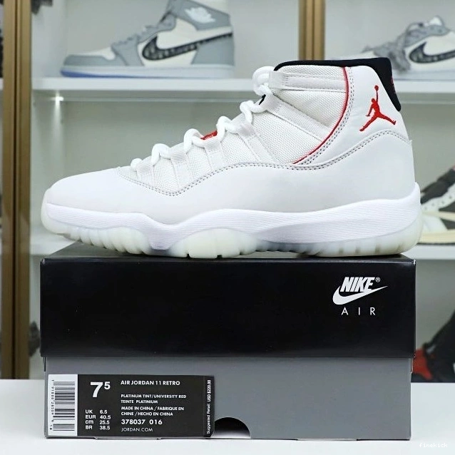 PLATINUM JORDAN AIR TINT XI RETRO 11 0728